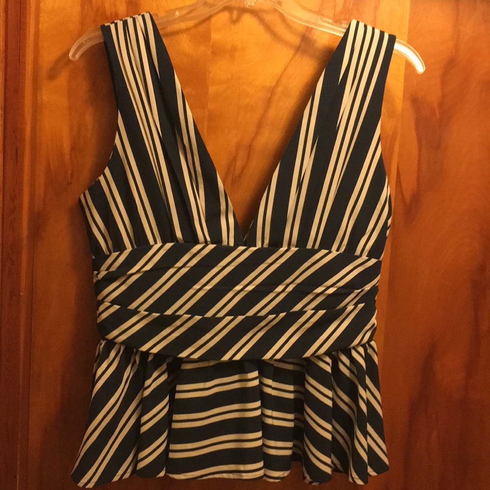 Low cut back and front classy blouse